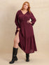 plus-size-swiss-dot-tie-neck-flounce-sleeve-maxi-dress OhSoStyled - Sophia's Style-2